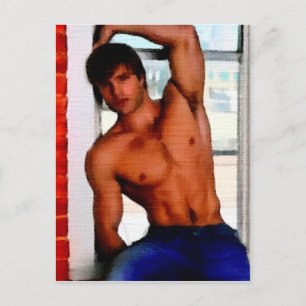 Cartão Postal Compra da janela