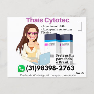Cartão Postal Comprar Cytotec Misoprostol 