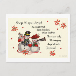 Cartão Postal Compre até cair!