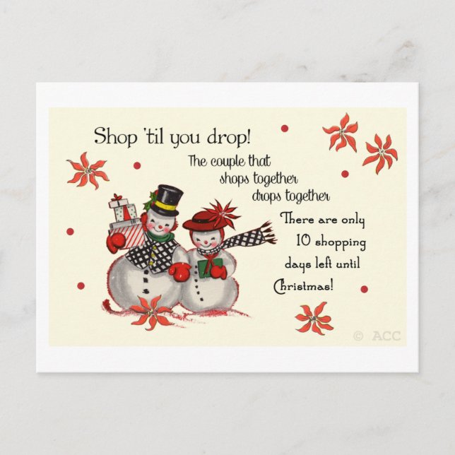 Cartão Postal Compre até cair! (Frente)