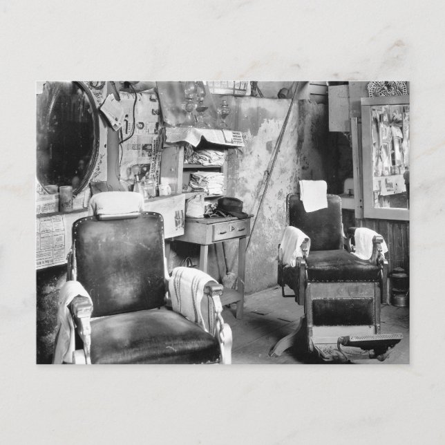 Cartão Postal Compro Atlanta Barber, 1936 (Frente)