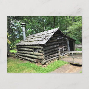 Cartão Postal Compro Blacksmith em Mabry Mill, Virginia
