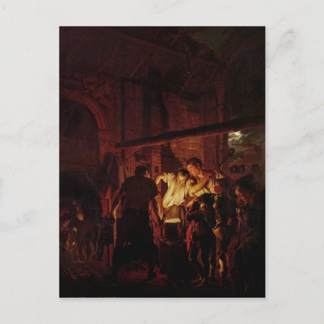 Cartão Postal Compro de Blacksmith, 1771 (Frente)
