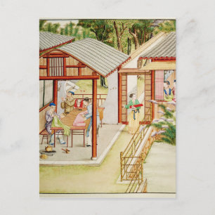 Cartão Postal Compro de costureiro chinês
