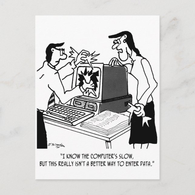 Cartão Postal Computação 1870 (Frente)