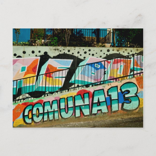 Cartão Postal Comuna 13 | Medellín, San Javier Commune 13 (Frente)