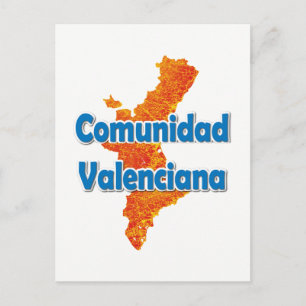 Cartão Postal Comunidade Valenciana