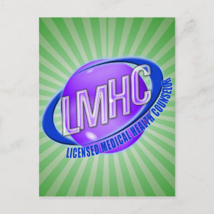 CARTÃO POSTAL CONCEDOR MÉDICO DE SAÚDE LICENCIADO DE LMHC SWOSH