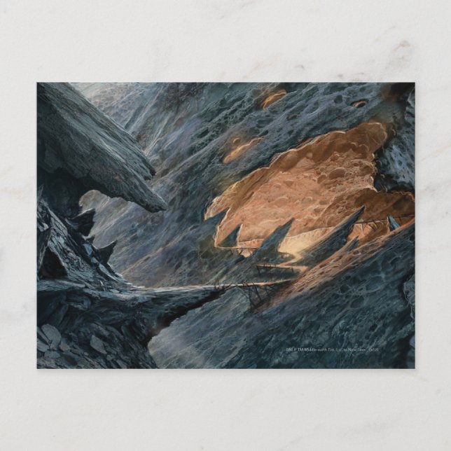 Cartão Postal Conceito de Cidade de Goblin - Caminho (Frente)