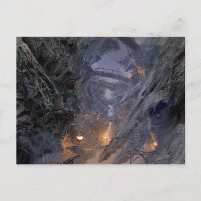 Cartão Postal Conceito de Cidade de Goblin - Pontes (Frente)