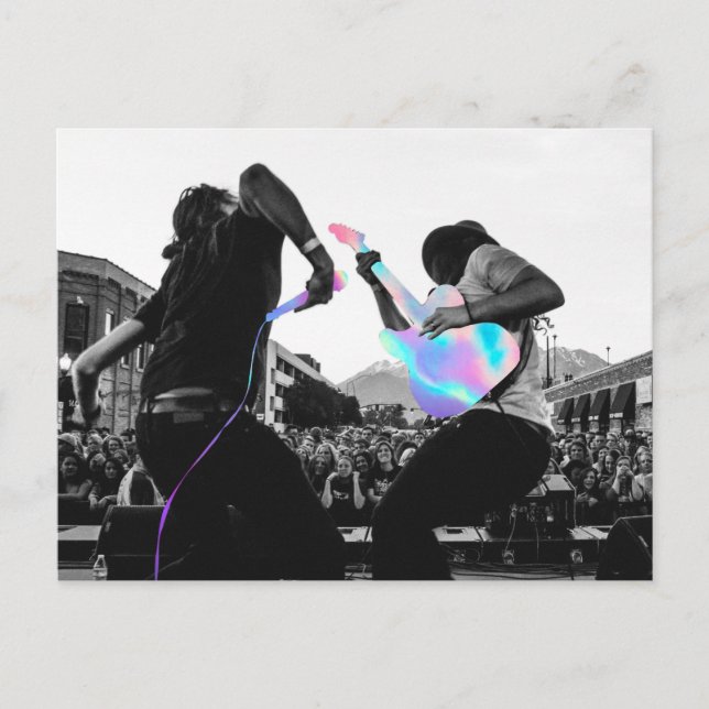 Cartão Postal concerto Holográfico (Frente)