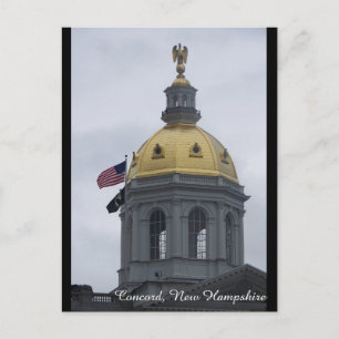 Cartão Postal Concord, New Hampshire Posta Card