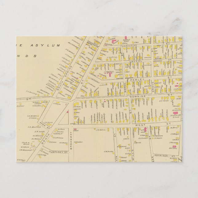 Cartão Postal Concord, Ward 67 (Frente)