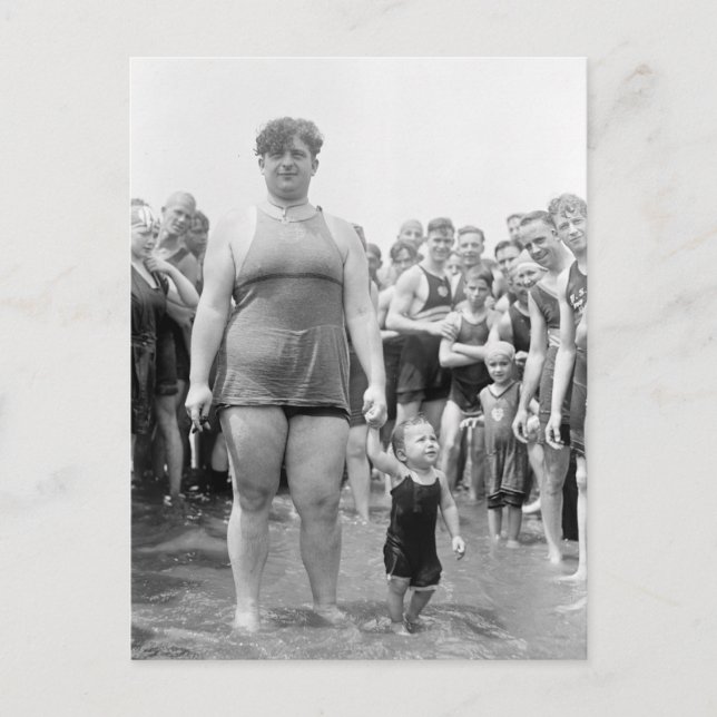 Cartão Postal Concurso de beleza na Bacia Tidal, 1919 (Frente)