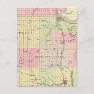 Cartão Postal Condado de Burt, Nebraska