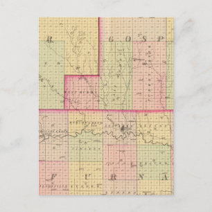 Cartão Postal Condado de Cuming, Nebraska