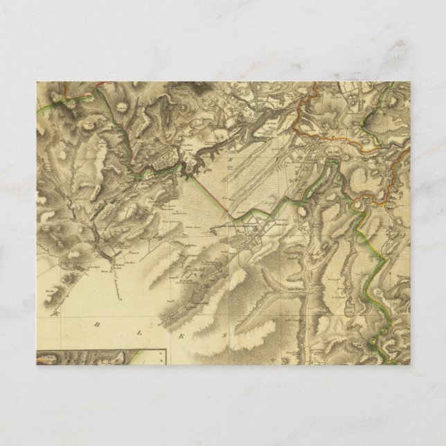 Cartão Postal Condado de Edimburgo Composto (Frente)