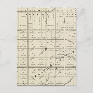 Cartão Postal Condado de Fresno, Califórnia