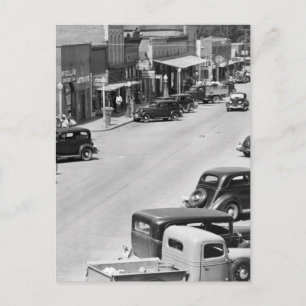 Cartão Postal Condado de Hale, Alabama, 1930