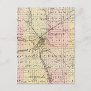 Cartão Postal Condado de Lancaster, Nebraska