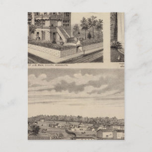 Cartão Postal Condado de Moorhead Clay, Minnesota