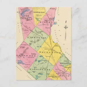 Cartão Postal Condado de Strallow, NH