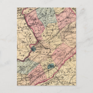 Cartão Postal Condado de Warren, NJ