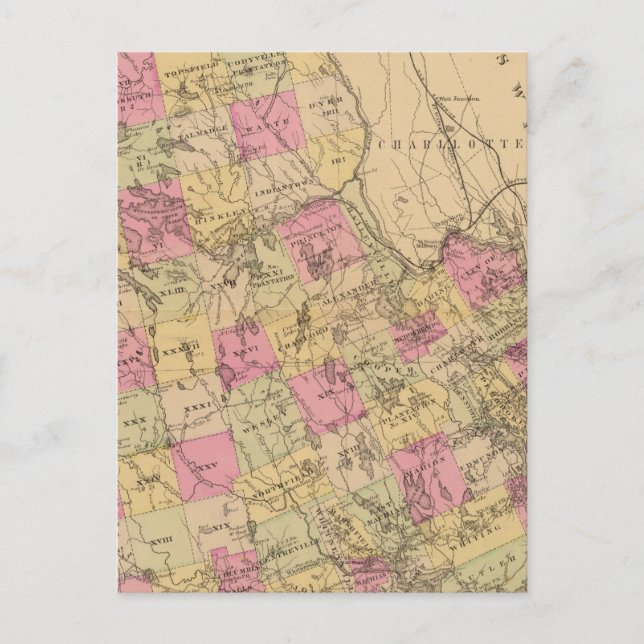 Cartão Postal Condado de Washington, Maine (Frente)