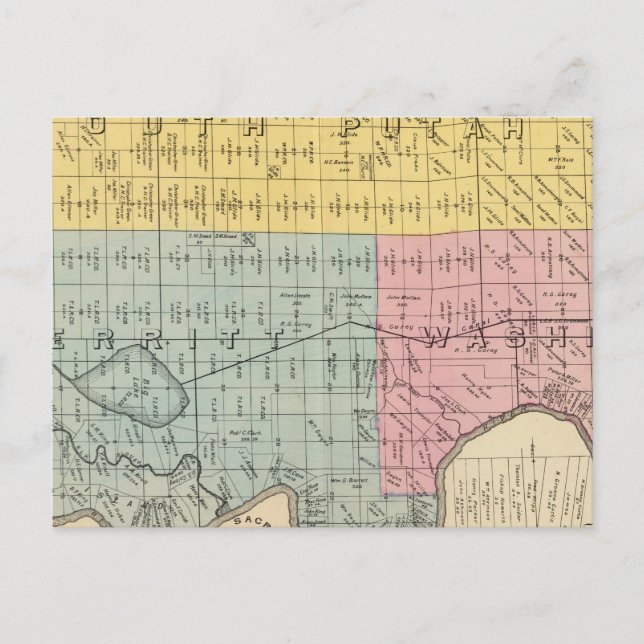 Cartão Postal Condado de Yolo 1 (Frente)