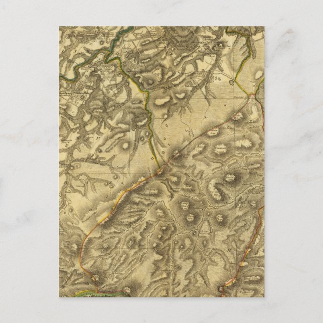 Cartão Postal Condado do Sul de Edimburgo (Frente)