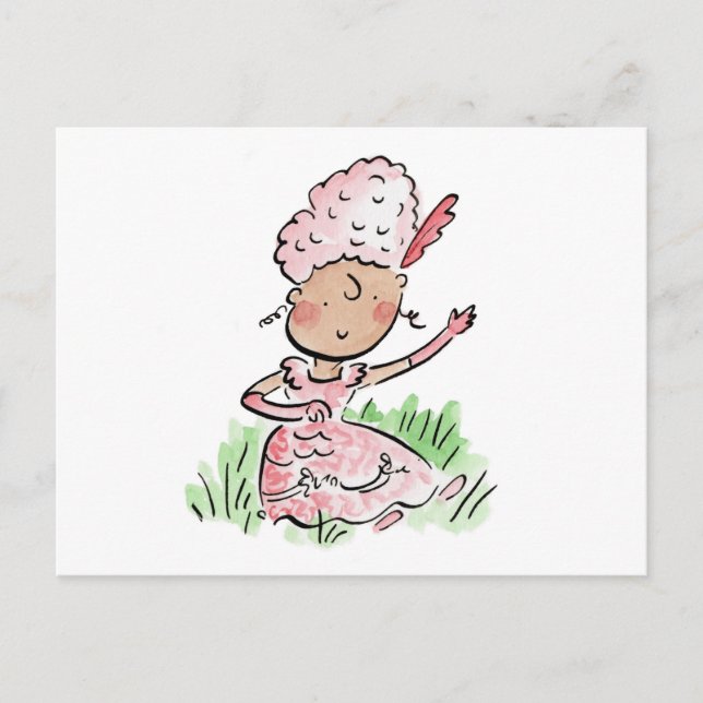 Cartão Postal Condessa Bebé (Frente)