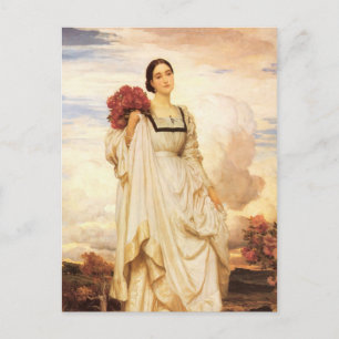 Cartão Postal Condessa Brownlow, Frederic Leighton
