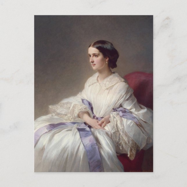 Cartão Postal Condessa Olga Shuvalova, 1858 (Frente)