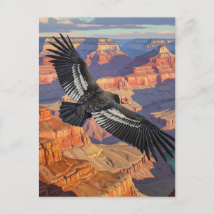 Cartão Postal Condor no Parque Nacional do Grand Canyon
