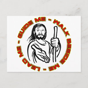 Cartão Postal Conduza-me, Guie-me, Ande ao meu lado