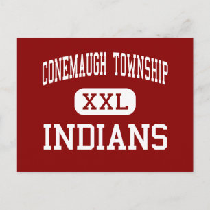Cartão Postal Conemaugh Township - Indians - Area - Davidsville