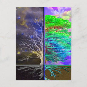 Cartão Postal Conexão de árvore da vida