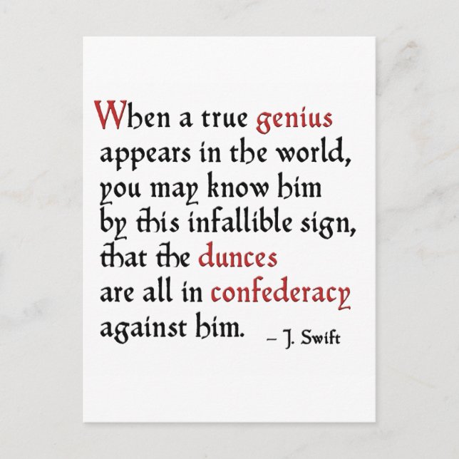 Cartão Postal Confederacy of Dunces (Frente)