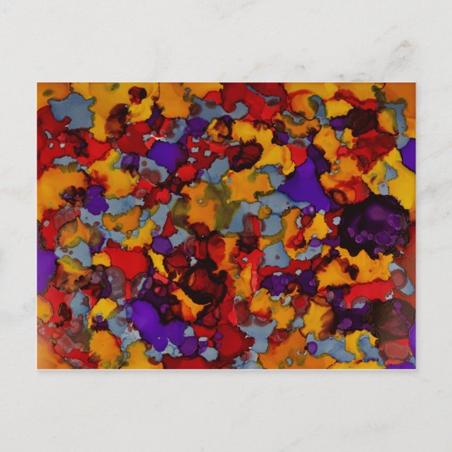 Cartão Postal Confetti Nightmare (Frente)