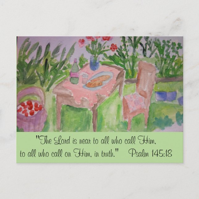 Cartão Postal confiança (Frente)