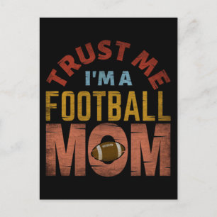 CARTÃO POSTAL CONFIE EM MIM, SOU MÃE DE JOGADOR DE FUTEBOL