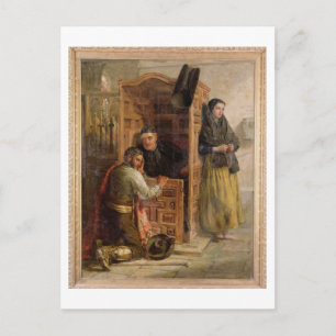 Cartão Postal Confissão, 1862 (petróleo na canvas)