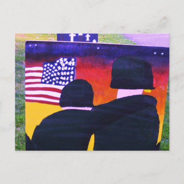 Cartão Postal Conforto de um soldado - Cartão-postal (Frente)