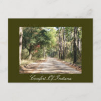 Conforto do Cartão-postal de Indiana