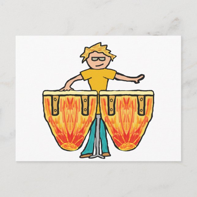 Cartão Postal Conga (Frente)