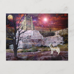 Cartão Postal Congelado à Lua