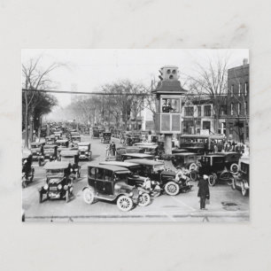 Cartão Postal Congestionamento de Tráfego de Detroit
