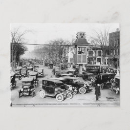 Cartão Postal Congestionamento de Tráfego de Detroit