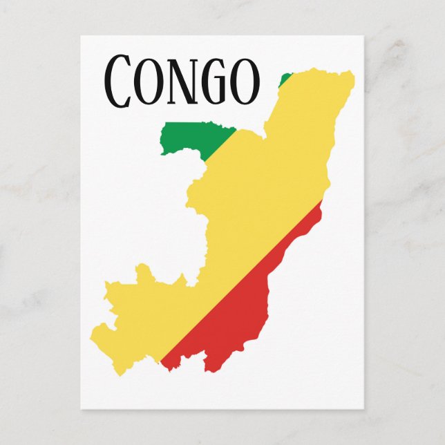 Cartão Postal Congo (Frente)