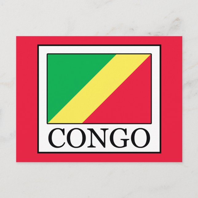 Cartão Postal Congo (Frente)